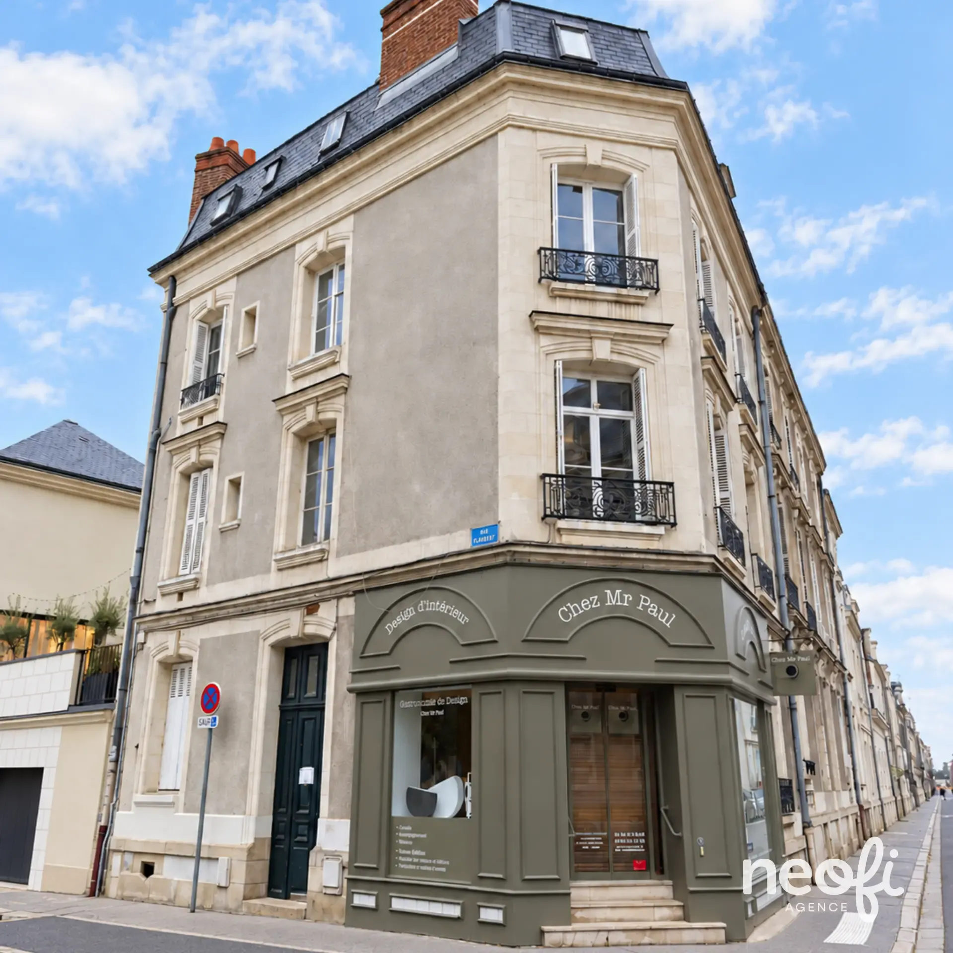 Appartement T3 rénové de 51,65 m² avec cave à Tours, quartier des Prébendes