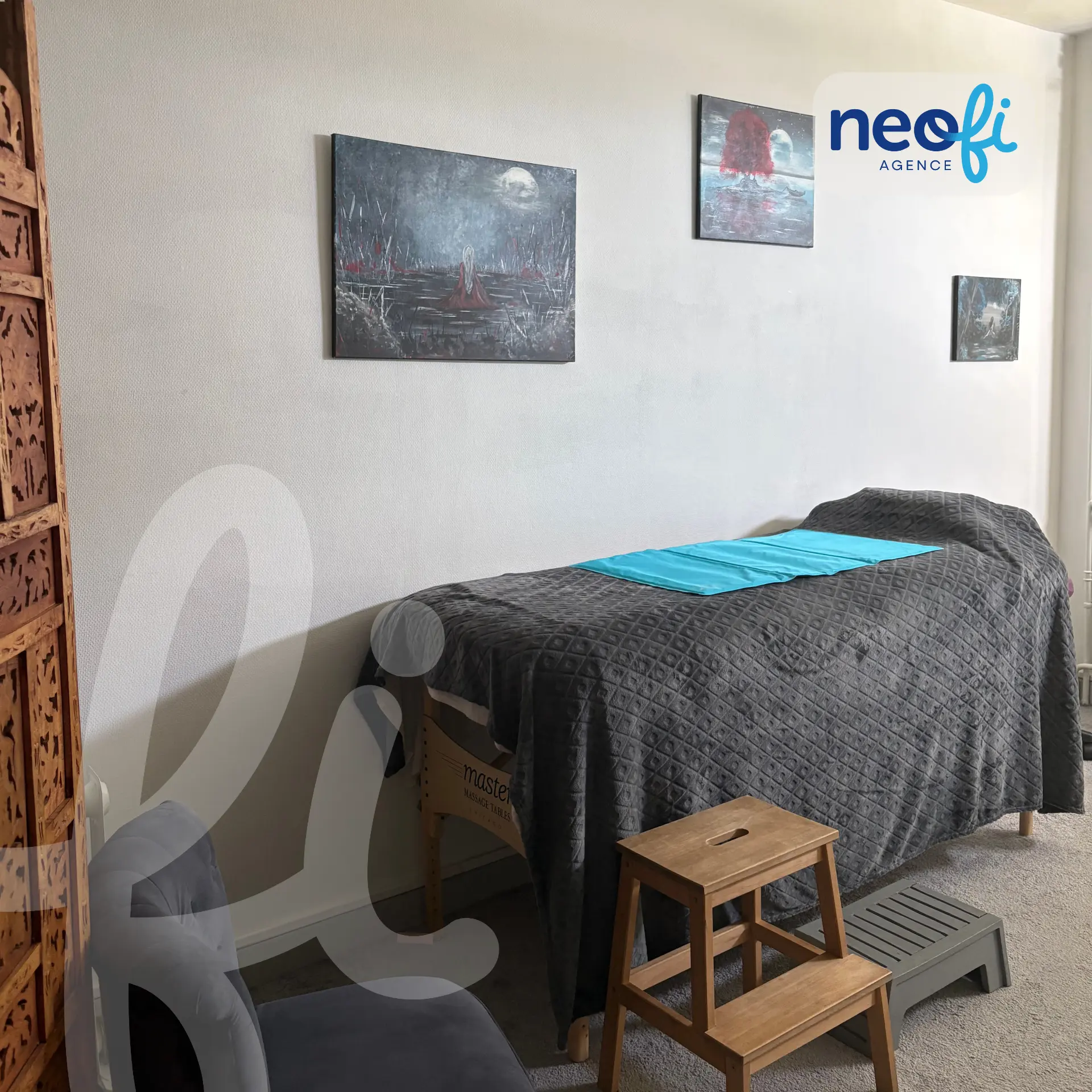 Local professionnel loué de 17,30 m², Tours Centre